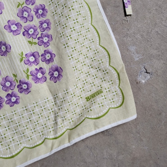 *Free With Purchase* 70’s apron floral seventies 70s 1970s home decor vintage - Picture 4 of 8